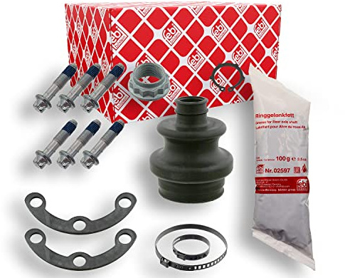 febi bilstein 24828 Achsmanschettensatz, 1 Stück | Kompatibel mit: MERCEDES-BENZ 124 Coupe, 124 Stufenheck, 124 T-Model, C-CLASS, C-CLASS T-Model, CLK, CLK Cabriolet, E-CLASS