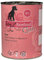 dogz finefood Hundefutter nass - N° 2 Rind - Feinkost Nassfutter für Hunde & Welpen - getreidefrei & zuckerfrei - hoher Fleischanteil, 6 x 400 g Dose