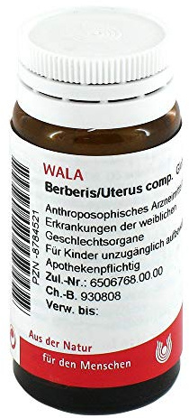 WALA Berberis/Uterus comp. Globuli, 20 g Globuli