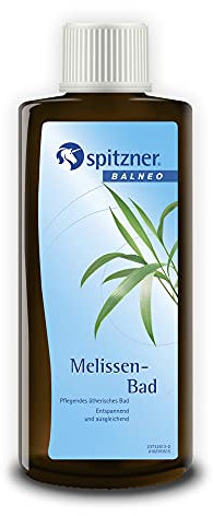 Spitzner Gesundheitsbad Melisse 190 ml – Gesundheitsfördernder Bade Zusatz mit Melissenextrakt | Nervenberuhigend & aufheiternd