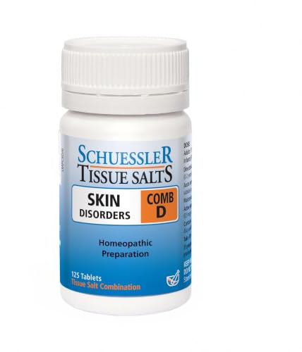 Schuessler Combination D Tissue Salts Tablets - Pack of 125