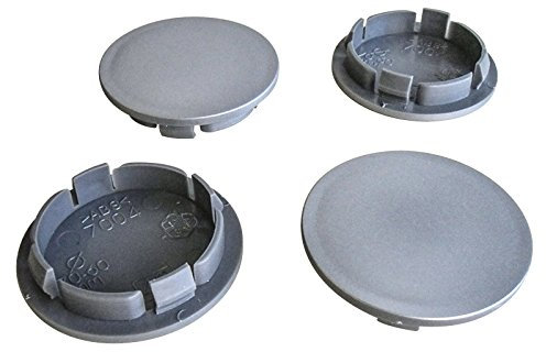 Lot de 4 cache-moyeux universels 70 mm/58,5 mm