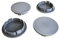 Lot de 4 cache-moyeux universels 70 mm/58,5 mm