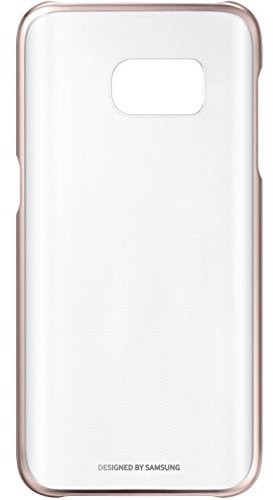 Samsung Clear Cover Schutzhülle für Galaxy S7 Edge, roségold