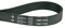 Hutchinson 1967 PH 9 E - Correa acanalada para secadora compatible con Arcelik Beko 2953240200