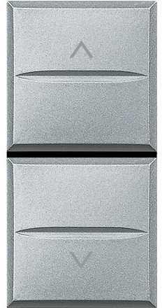 BTICINO HC4037 DOPPIO PULSANTE INTERBLOCCATO CHIARO AXOLUTE