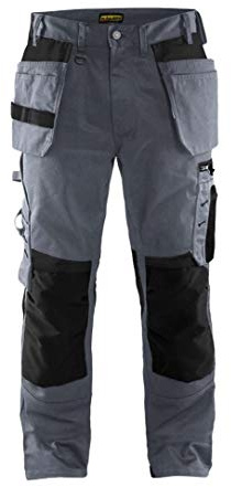 Blakläder 155518609499D120 Handwerker Bundhose Größe in Grau/Schwarz, D120