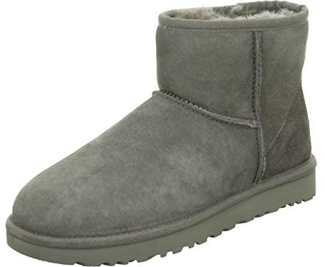 UGG Damen Classic Mini II Boot Grau 37