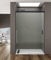 Mampara de Ducha Frontal 1 Corredera + 1 Fijo |Sin Perfilería Inferior - Cristal Transparente Templado 6mm Antical | Mamparas de baño | Ancho Adaptable 135 a 140 cm | Alto 195 cm