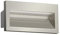 ledscom.de Lampada da incasso a parete a LED NOLA, downlight per esterni, IP54, alluminio lucido, 140 x 70 mm, bianco caldo