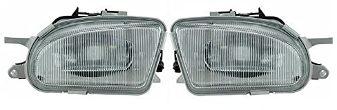 CarWorld Nebelscheinwerfer Für Mercedes-Benz W210 E200 E220 E240 E280 E300 E320 E230 E250 E270 E290 A1708200156 A1708200256 Auto Frontstoßstange Nebelscheinwerfer
