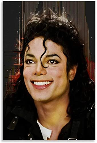DIY Erwachsene Und Kinder Diamant Malerei Painting Kits Vollbohrer Michael Jackson und Picture Modern 5d Strass Bild Kristall Kunsthandwerk 11.8x15.7(30x40cm) Kein Rahmen