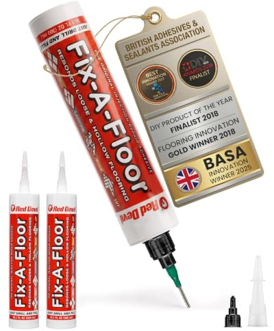 Fix-A-Floor Extra Strength Floor Tile Adhesive & Micro Precision Kit