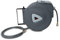 Sonnewelt 30m Druckluftschlauch, Druckluftschlauchtrommel, 1/4 Schnellkupplung Kompressor Druckluft Schlauchaufroller, Druckluftschlauch-trommel mit Wandschlauchhalter für Kompressor Werkstatt