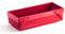 coox WUNDERFORM Frame M in Rot: die erste faltbare Silikon Kastenform für grenzenlose Backkreationen - perfekt für Kuchen, Brot und Aufläufe