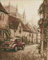 IDEYKA Diamond Painting - Alte Stadt Sergiy Lobach 40х50 Landschaft mit Holzrahmen