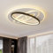 Style home 75W LED Deckenleuchte Deckenlampe 50 * 6cm, voll dimmbar mit Fernbedienung 3000-6000K, Stern Design, moderne runde Leuchte für Wohnzimmer, Schlafzimmer, Küche Büro(Weiß)