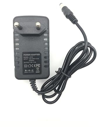 T-ProTek EU Stecker Netzteil Ladegerät Adapter kompatibel für Behringer Vintage Tube Overdrive TO800