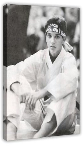 FISH DRAGATE Ralph Macchio 3 Leinwand-Poster, Wandkunst, Dekordruck, Bild Gemälde für Wohnzimmer, Schlafzimmer, Dekoration, Rahmen-Stil, 30 x 45 cm