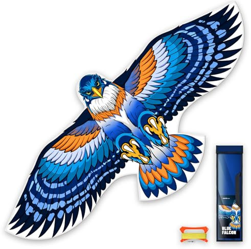 SGftre Drachen Für Kinder Und Erwachsene, Polyester Flugdrachen Mit Fiberglasrahmen, Leicht Zu Fliegen & Langlebig, Inklusive 100m Schnur & Tragetaschen, Perfekt Für Outdoor-Aktivitäten Wie Park