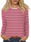 Womens T Shirts Long Sleeve Langarmshirts für Damen Damen-T-Shirts Langärmlige Rundhalsshirts Basic-T-Shirt Bequeme Hoodie Damen Pullover Mit Kapuze Casual Sweatshirt Jogging Training Hoodie