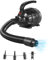 OUBUBY Elektrische Luftpumpe, Tragbare 600W Elektrische Pumpe mit 4 Düsen für Aufblasbare Air Track Matte, Luftmatratze, Schwimmringe, Flöße, Wasserbetten, Boote, Kinderbecken, SUP Board, Yoga-Bälle