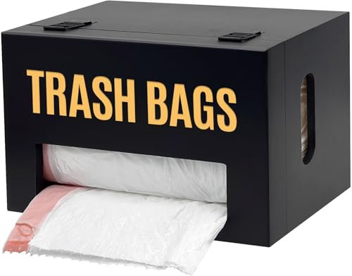 Libreshine Trash Bag Dispenser (Black, Large 1-Slot)