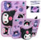 A-BEAUTY Kids Case Compatible with Huawei MatePad 11.5 S 2024 Tablet, Shockproof Silicone Protective Cover with Stand, Shoulder Strap, Purple