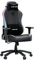 Anda Seat Luna Large RGB Gaming Chair for Adults - Ergonomic Reclining Video Game Chairs with LED Lights, PVC Leather Computer Home Office Seat, Neck and Back Lumbar Support - Black Folding Recliner