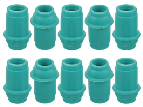 Milisten Vacuum Cupping Pump Connectors Easy to Install and Store on 10pcs, Cupping Hand Pump Plastic Material Replacement Nozzle Tips for Home Use Body Parts