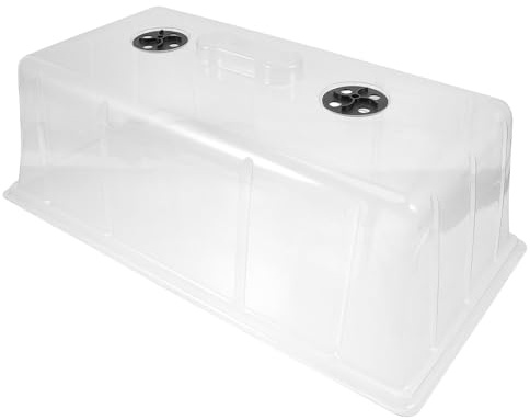 IWOWHERO Couvercle Protection Mini Pépinière de en de pour Pot Plastique Fonction de Maintien de Température Thermique Plantes pour Jardinage Quotidien