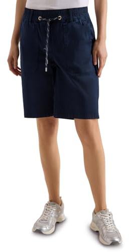 Cecil Straight Leg Shorts universal Blue XS