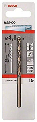 Bosch Accessories Professional Metallbohrer HSS-Cobalt (Ø 4,8 mm)