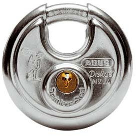 ABUS Diskus-Hangschloß Typ 24 IB 60 SB Größe: 60 mm, Bügelstärke: 8 mm