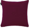 LINUM Pepper Premium Kissenhülle 50x50 cm, 100% Baumwolle, Maschinenwaschbar, Burgunderrot