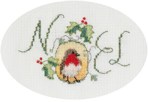 Bothy Threads Cross Stitch Kit - Christmas Card - Noel Robin