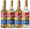 Torani Coffee Syrup Set 4 x 750ml (Vanilla, Classic Caramel, French Vanilla, Classic Hazelnut). Deliciously Flavoured Syrups for Coffee Drinks, Cocktails, Milkshakes or Cocoa - Genuine Torani Flavour