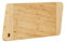 Relaxdays Tagliere in Bambù, Rettangolare, per Pane e Salumi, con Foro, Legno Massiccio, da Portata HLP 2x38x18cm, Beige