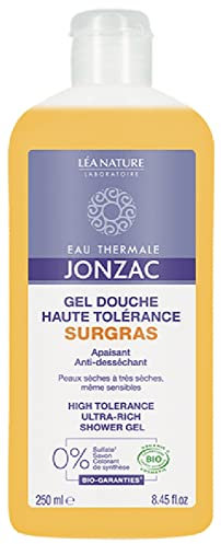 Eau de Jonzac Nutritive Gel Douche Haute Tolérance Surgras Bio 250 ml