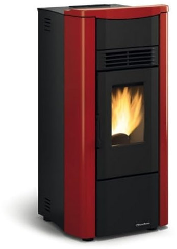 Extraflame 1280504 Giusy Evo Pelletofen Bordeaux/A+