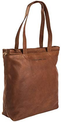 The Chesterfield Brand Wax Pull Up Bonn Shopper Tasche Leder 35 cm Laptopfach,Cognac,Einheitsgröße