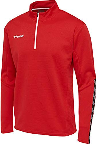 hummel Uni_Kids hmlAUTHENTIC Half Zip Sweatshirt, True RED, 176