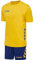 hummel Promo Duo Trikotset Kurzarm F6247 gelbblau, S Herren