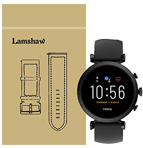 LvBu Compatible for Fossil Sloan HR Bands, Sport Silicone Replacement Strap for Fossil GEN 4 SMARTWATCH - Sloan HR