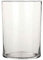 Mica Decorations Vase en verre Dani rond cylindrique transparent - 40 x Ø 19 cm
