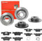 Bremsen Set Bremsscheiben Bremsbeläge Brembo vorne hinten für für BMW 1 F20 F21 2 F23