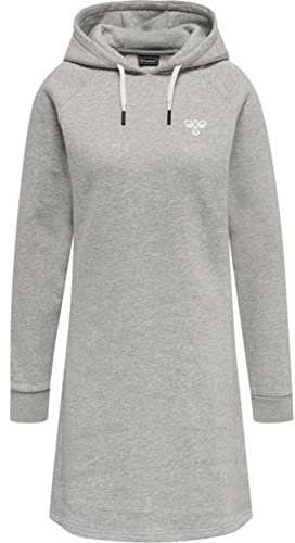 hummel hmlGG12 T-Shirt Kleid Damen F2006 grau, XS Damen