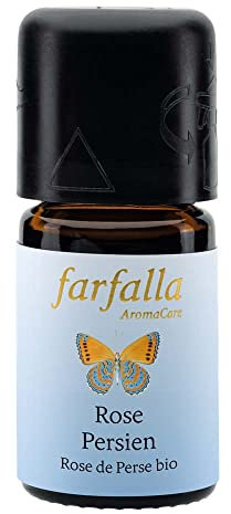 FARFALLA Ätherisches Öl, Rose Persien, bio, 5ml (10er Pack)