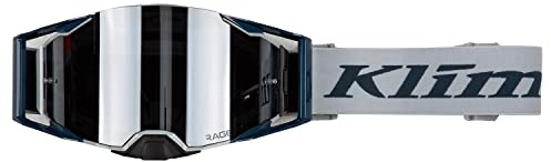 KLIM Rage Motocross Brille (Grey/Blue,One Size)