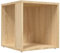 vidaXL Beistelltisch Couchtisch Wohnzimmertisch Kaffeetisch Sofatisch Teetisch Tisch Eckregal Eckschrank Sonoma-Eiche 33x33x34,5cm Holzwerkstoff